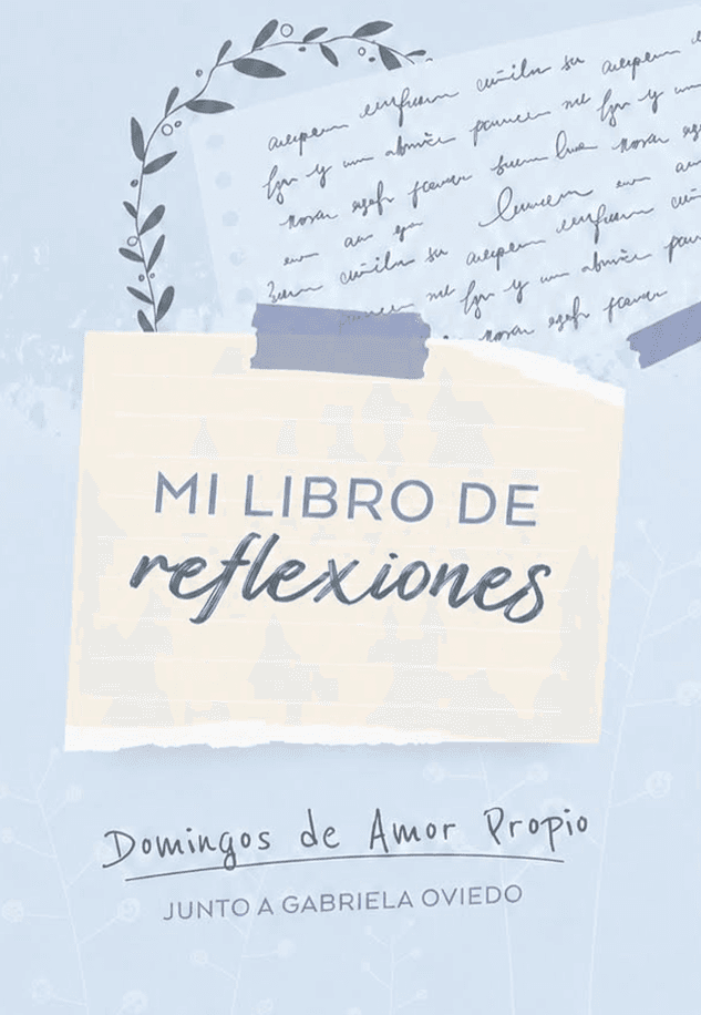 Portada del libro Mi Libro de Reflexiones de Gabriela Oviedo
